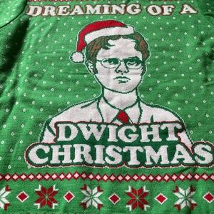 Tipsy Elves Dwight Schrute Sweater - Size Medium